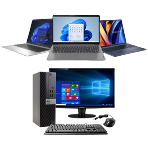 Home laptop and desktop